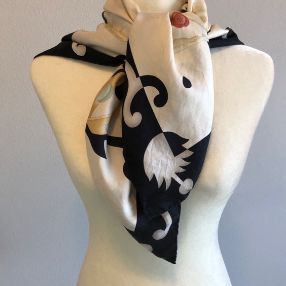 BULGARI SILK SCARF - Picture 7 of 13